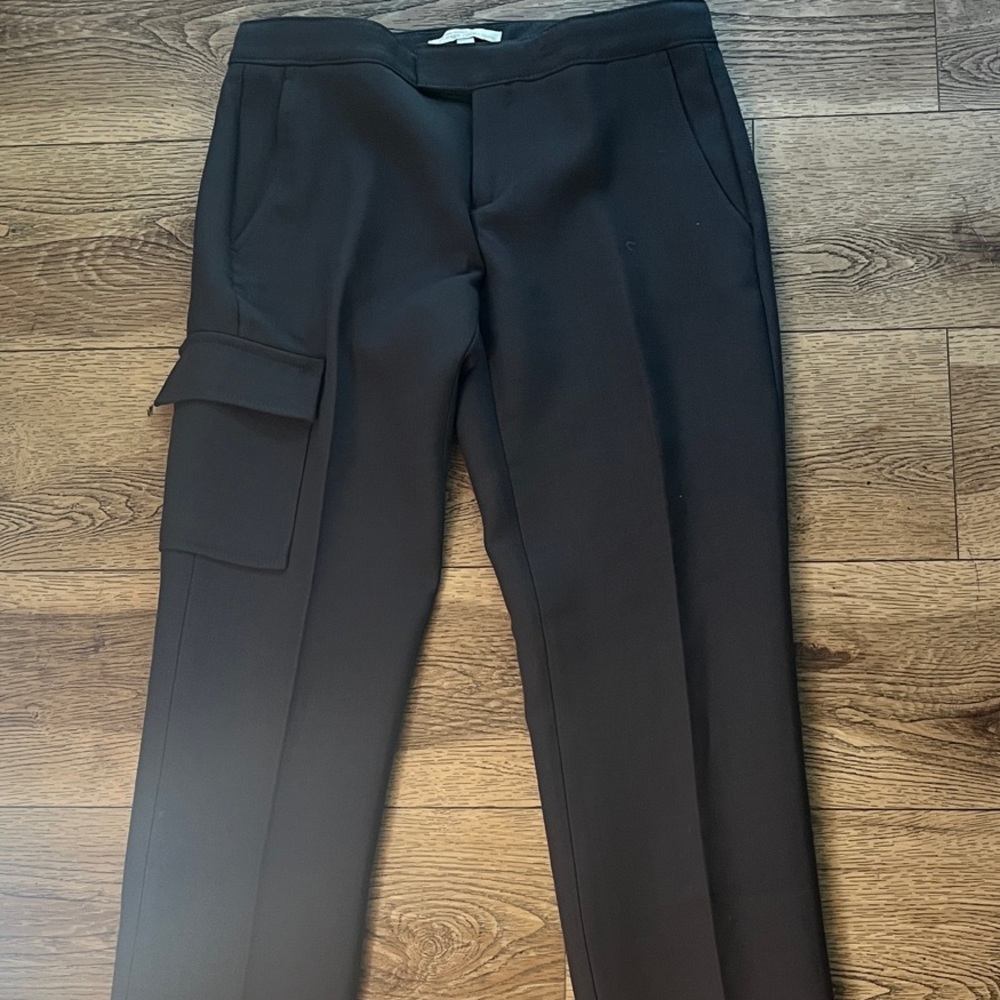 Banana Republic Grey  Cropped Pants Women pleated